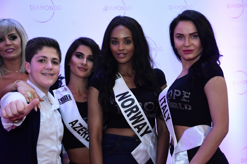 Diamondo Hosting Miss Europe World 2018